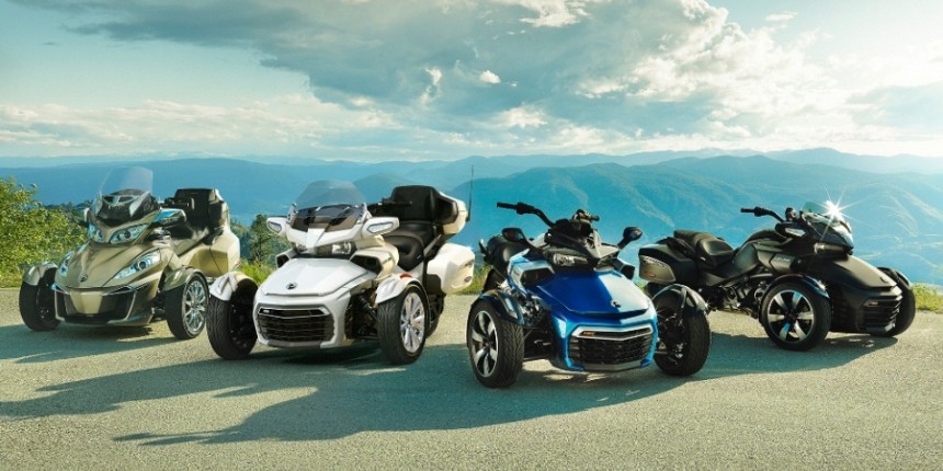 Вступают в силу специальные цены на родстеры Can-Am Spyder.